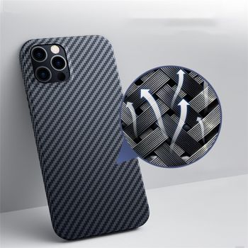 Trendy Dustproof Phone Case Carbon fiber Protective Cover For iPhone 13Pro Max