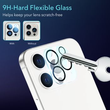 Callancity Transparent Dustproof Clear Tempered Glass Anti Scratch Fullcover Phone Camera Lens Protector For iphone 13Pro