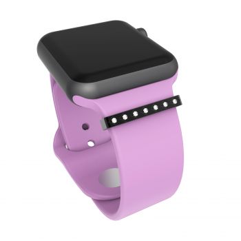 Bling Diamonds Watch Band Charm with Crystal Strap Loop Ring for iWatch Series 7/6/5/4/3/2/1 38/40/41/42/44/45mm