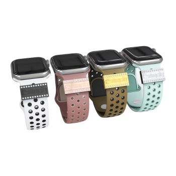 Callancity Strap Decorative Accessories For iWatch 41mm 45mm Smart Watch Bling Rings Diamonds Watch Band Charms For Apple Watch Series 7 6 5 4 3 2 1