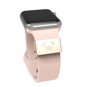 Watch Band Charms For Apple Watch Luxury Design Rubber Watch Strap Decoration Accessories For iWatch Series 7 6 5 4 3 2 1