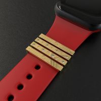 Sparkle Diamonds Watch Band Charms For Garmin Watch Silicone Band Strap Bling Decorative Accessories For Smart Watch