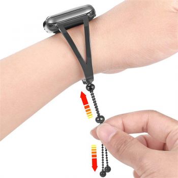 Callancity Women Bracelet Replacement Watch Band Adjustable Watch Strap Compatible for Apple Watch 38mm 40mm 42mm 44mm