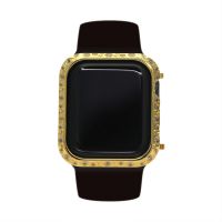 Callancity Unique Diamond-Set design Luxury Watch Protective Cover Smart Phone Cover for iWatch Series 38mm 40mm 42mm 44mm