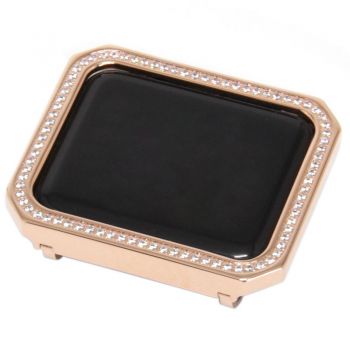Crystal Aluminum Shell Case For iWatch 42mm 38mm Diamonds Smart Watch Case For Apple Watch