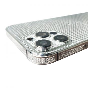Callancity New Style Full Diamonds Replacement Case Housing Compatible for Iphone 13Mini/13/13Pro/13ProMax Phone Cover