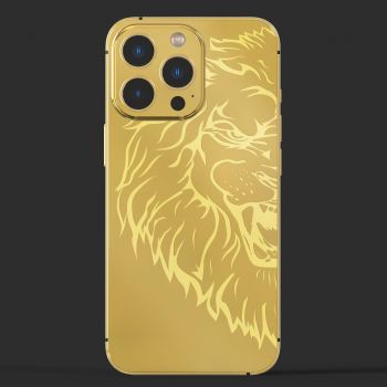 Callancity 24kt Gold Plated Replacement Housing Phone Case For Iphone 13Mini/13/13Pro/13ProMax Luxury Custom Design Mobile Phone Cover