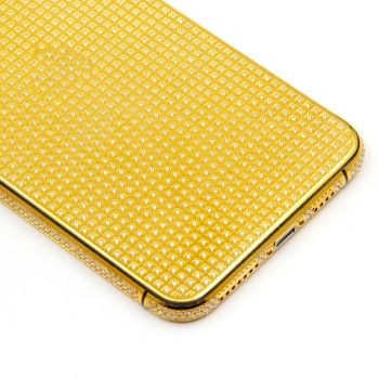 Callancity New Style Full Diamonds Replacement Case Housing Compatible for Iphone 13Pro Max Phone Cover