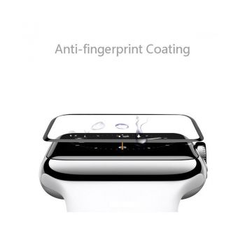 [2-Pack] 3D Full Cover Edge Touch point glass film For i Watch 42mm/ 38 mm Protector Film for Apple Watch Series 1/2/3