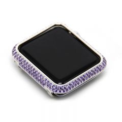 Diamond apple watch  bezel case