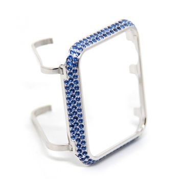 Sparkling Blue Crystal  Case  For Apple Watch