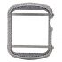 Crystal diamonds bright silver alloy case for apple watch