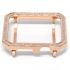 Rose gold special square diamonds alloy  Apple watch case