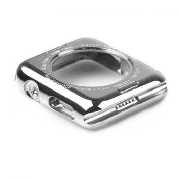 Luxury bling sliver platinum apple watch housing 