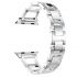 Diamonds bling sliver bracelet type metal apple watch band