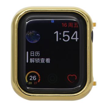 Metal apple watch 4 40/44mm bezel bumper cover-gold