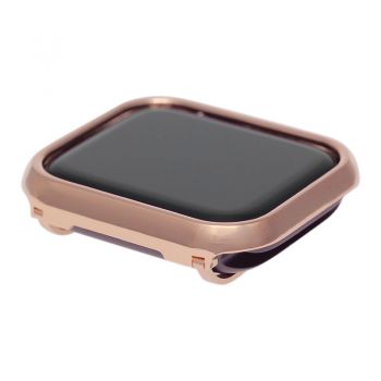 Metal apple watch 4 40/44mm bezel bumper cover-rose gold