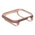 Metal apple watch 4 40/44mm bezel bumper cover-rose gold