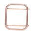 Metal apple watch 4 40/44mm bezel bumper cover-rose gold