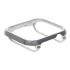 Metal apple watch 4 40/44mm bezel bumper cover-silver