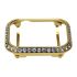 3.0mm Big crystal Diamond bezel case for Apple Watch 4 gold