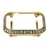 3.0mm Big crystal Diamond bezel case for Apple Watch 4 gold