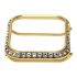 3.0mm Big crystal Diamond bezel case for Apple Watch 4 gold