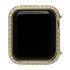 3.0mm Big crystal Diamond bezel case for Apple Watch 4 gold