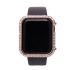 3.0mm Big Diamond bezel case for Apple Watch 4 rose gold