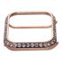 3.0mm Big Diamond bezel case for Apple Watch 4 rose gold