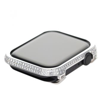 apple watch 4 5 diamond bezel case 40MM platinum diamonds
