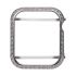 3.0mm Big Diamond bezel case for Apple Watch 4 platinum 