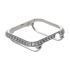 3.0mm Big Diamond bezel case for Apple Watch 4 platinum 