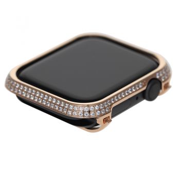 apple watch 4 5 diamond bezel case 44MM Rose Gold Crystal