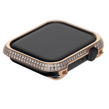 apple watch 4 5 diamond bezel case 44MM Rose Gold Crystal