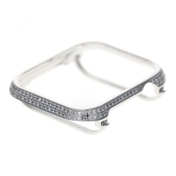apple watch 4 5 diamond bezel case 40MM platinum diamonds