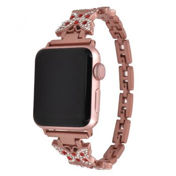 Shiny thin diamond butterfly patter for apple watch 1/2/3/4