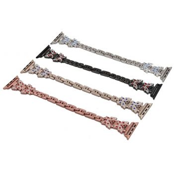 Shiny thin diamond butterfly patter for apple watch 1/2/3/4