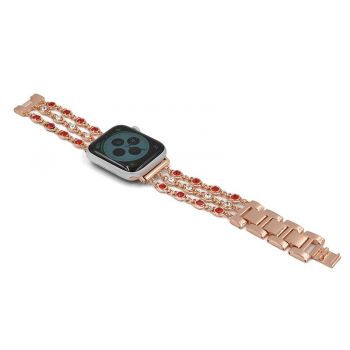 Apple Watch Denim chain Metal Watch Band with diamond