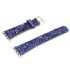 Bling flash strap blue leather glitter band for apple watch editions