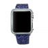 Bling flash strap blue leather glitter band for apple watch editions