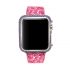 Bling flash strap pink leather glitter band for apple watch editions
