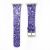 For Apple Watch band purple leather glitter wrist Strap