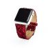 Bling flash strap purple leather glitter band for apple watch editions