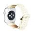 Bling flash strap white  leather glitter band for apple watch editions