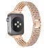 Crystal rhinestone Apple Watch Series1,2,3 bands with stainless steel 