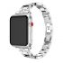 Compatible with Apple Watch strap series 5/ 4/3/2/1 38mm 40mm  42mm 44mm replacement strap stainless steel metal Iwatch strap for women