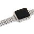 Platinum shiny crystal metal watch band for apple watch series1 2 3