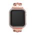 Smart Watch Band Charm Compatible With Apple Watch Strap 38mm 40mm iWatch Series 5/4/3/2/1 Diamond Rhinestone Stainless Steel Metal Wristband 42mm 44mm