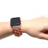 Bling Crystal Beaded Strap Jewelry Bracelet Stretch Band For Apple Watch iWatch Girl Series 3/2/1 38MM 42MM